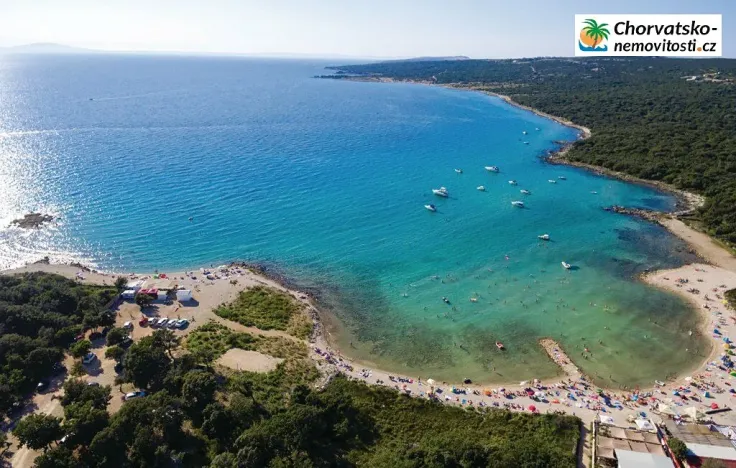 Prodej lesa, Novalja, Chorvatsko, 1080 m2