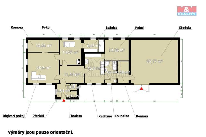 Prodej rodinného domu, Staré Sedlo - Darmyšl, 118 m2