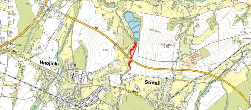 Prodej pole, Střítež, 21038 m2