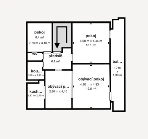 Prodej rodinného domu, Horažďovice, Palackého, 142 m2