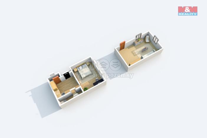 Prodej zahrady, Ústí nad Labem, Žitná, 652 m2