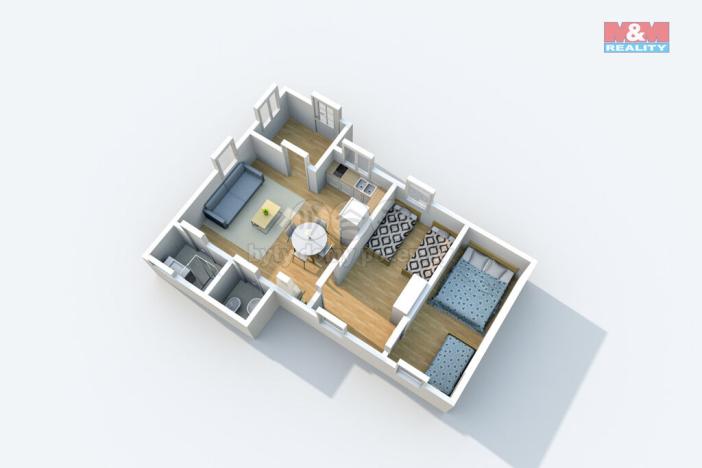 Prodej chaty, Ústí nad Labem - Církvice, 48 m2