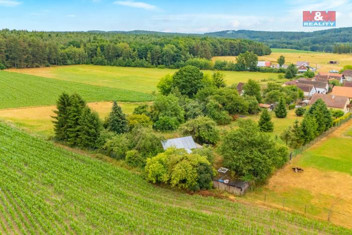 Prodej pozemku pro bydlení, Zemětice - Chalupy, 1160 m2