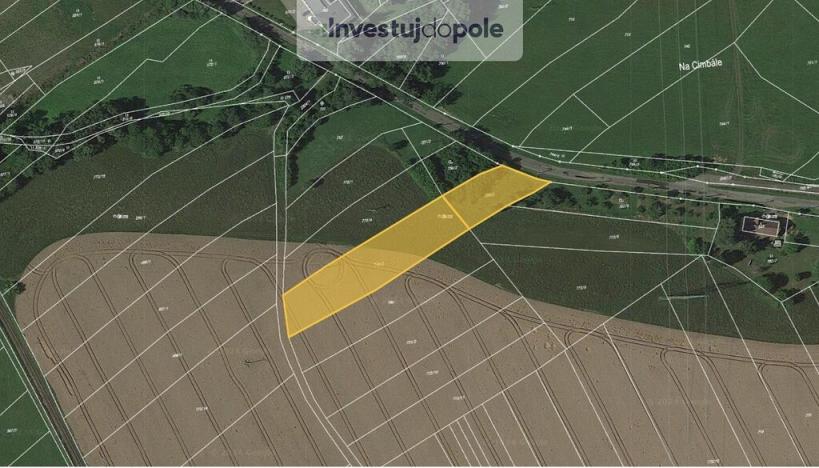 Prodej pole, Rovensko pod Troskami - Liščí Kotce, 4295 m2