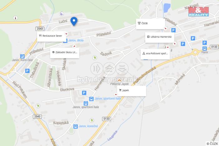 Prodej bytu 4+1, Litvínov - Janov, Luční, 79 m2