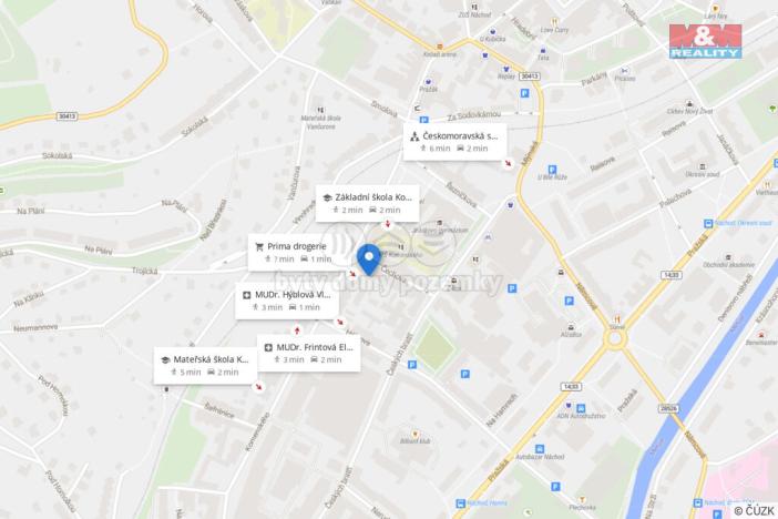 Prodej bytu 3+1, Náchod, Čechova, 72 m2