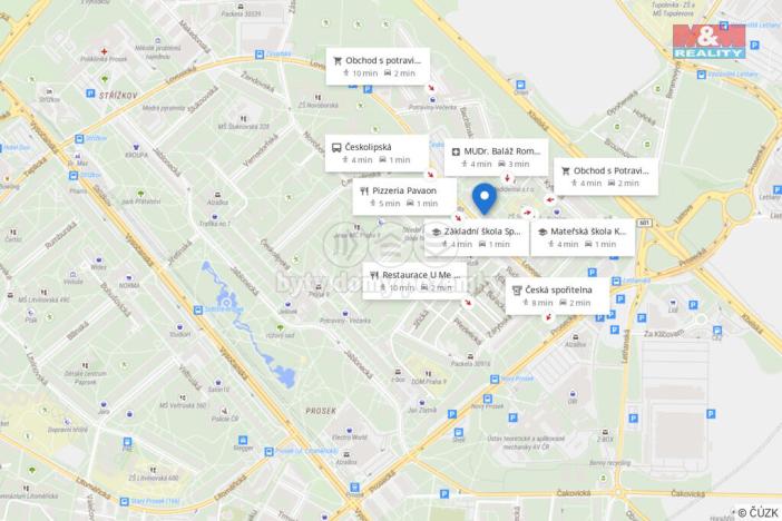 Prodej bytu 3+1, Praha - Prosek, Lovosická, 79 m2