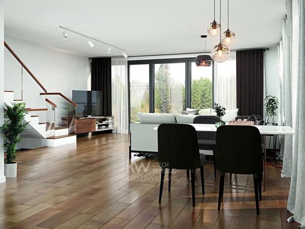 Prodej bytu 4+kk, Praha - Suchdol, Bažantní, 161 m2