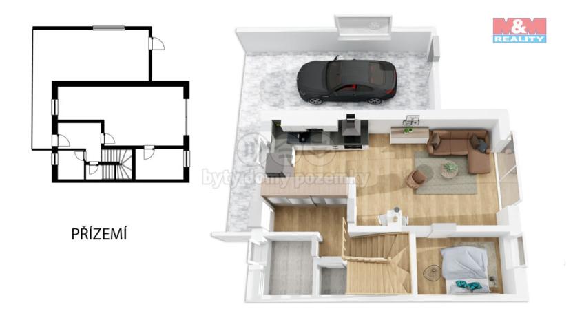 Prodej rodinného domu, Dolní Ředice, 119 m2