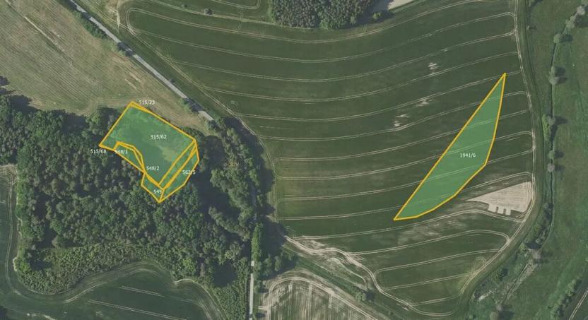 Prodej pole, Bystřice, 38022 m2