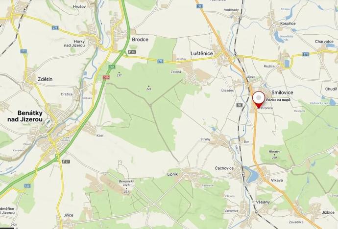 Prodej pole, Smilovice, 36131 m2