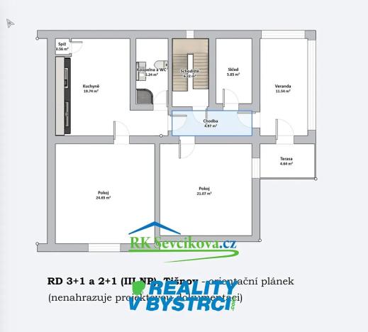 Prodej rodinného domu, Tišnov, Majorova, 310 m2