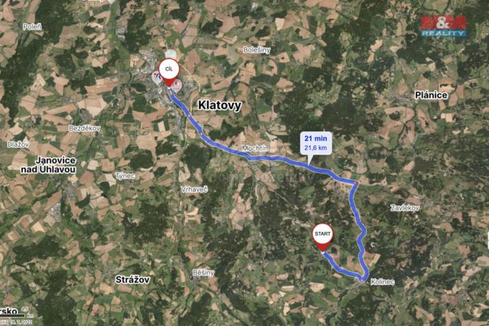 Prodej rodinného domu, Kolinec - Mlázovy, 55 m2