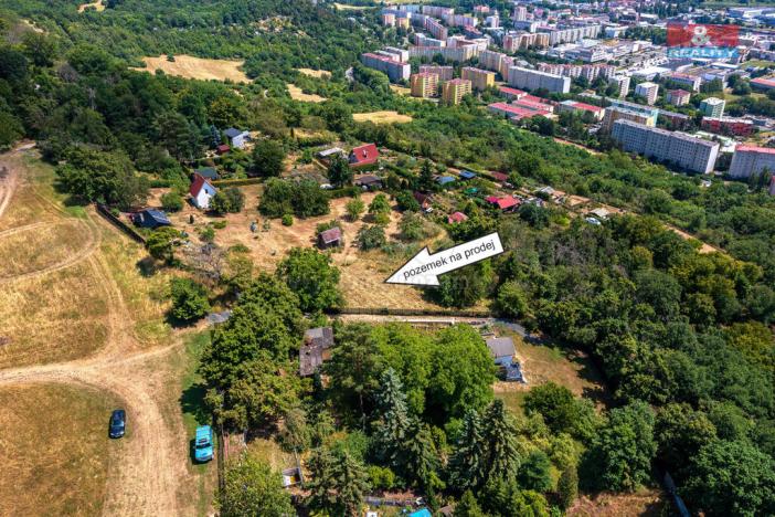 Prodej zahrady, Ústí nad Labem - Severní Terasa, 1963 m2