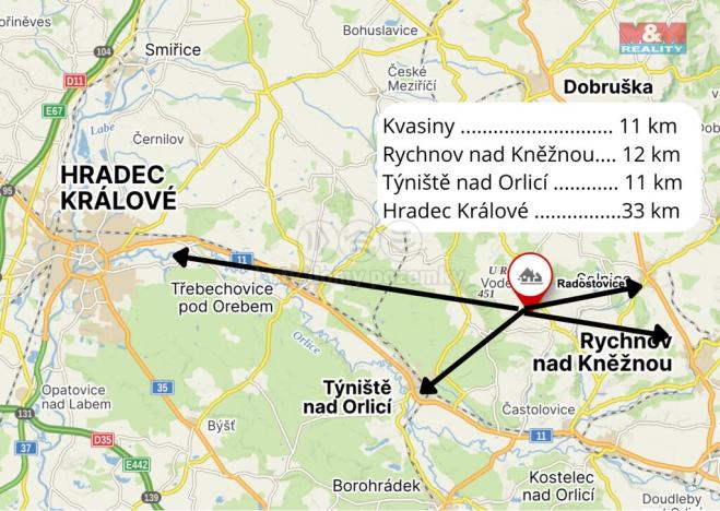 Prodej pozemku pro bydlení, Lično - Radostovice, 1800 m2