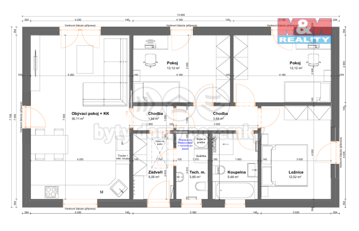 Prodej rodinného domu, Újezd nade Mží, 87 m2