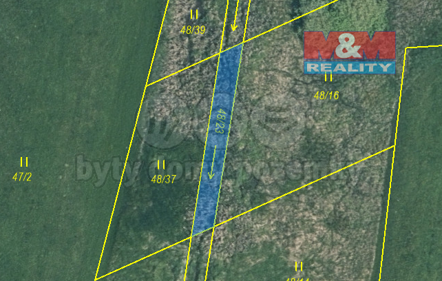 Prodej pole, Chanovice - Černice, 39063 m2