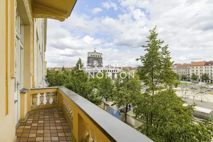 Pronájem bytu 4+kk, Praha - Vinohrady, náměstí Jiřího z Poděbrad, 189 m2