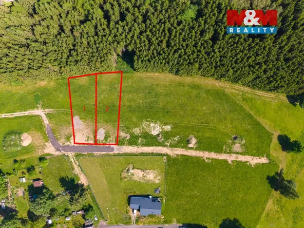 Prodej pozemku pro bydlení, Krásná, 1000 m2