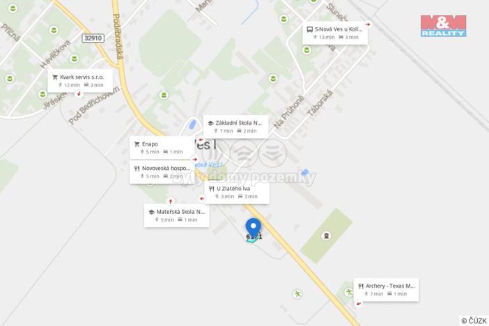 Prodej zahrady, Nová Ves I, 633 m2