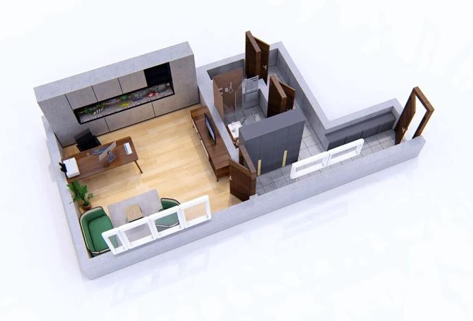 Prodej bytu 1+kk, Praha - Žižkov, U staré cihelny, 41 m2