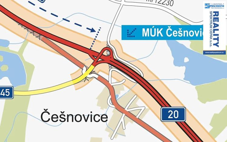 Prodej komerčního pozemku, Pištín, 3503 m2