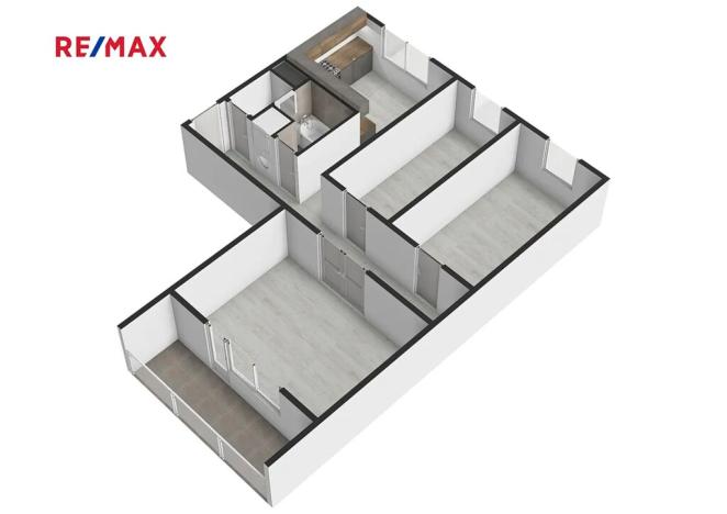 Prodej bytu 3+1, Bělá nad Radbuzou, Za pivovarem, 63 m2