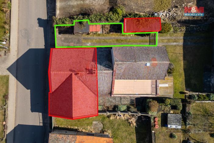 Prodej rodinného domu, Hřivice - Markvarec, 72 m2