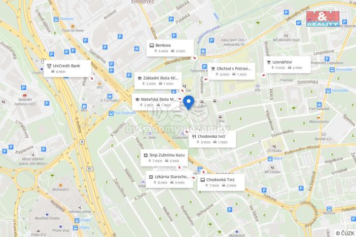 Prodej bytu 1+kk, Praha - Chodov, Ledvinova, 30 m2