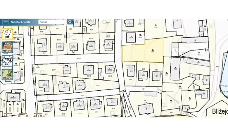 Prodej pozemku pro bydlení, Blížejov, Týnská, 1462 m2