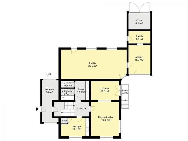 Prodej rodinného domu, Kutná Hora, U Nadjezdu, 193 m2