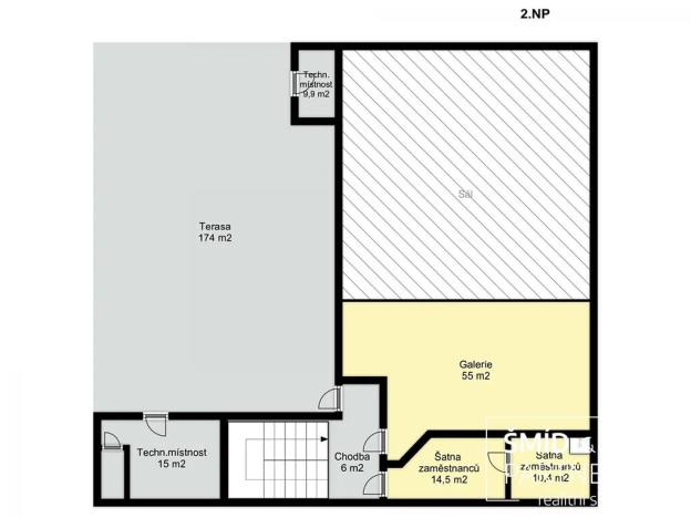 Prodej komerční nemovitosti, Kolín, Kmochova, 560 m2