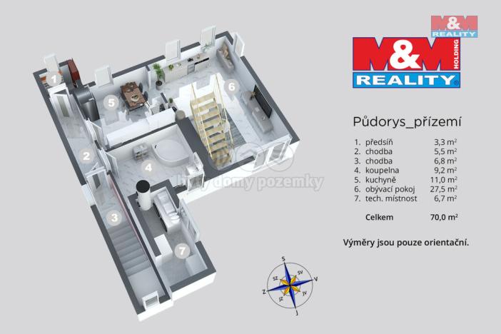 Prodej bytu 5+1, Malšovice - Javory, 192 m2