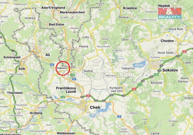 Prodej pozemku pro bydlení, Vojtanov, 1053 m2