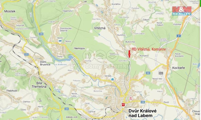 Prodej rodinného domu, Vítězná - Komárov, 128 m2