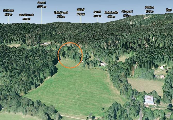 Prodej pozemku, Železná Ruda - Hojsova Stráž, 4029 m2