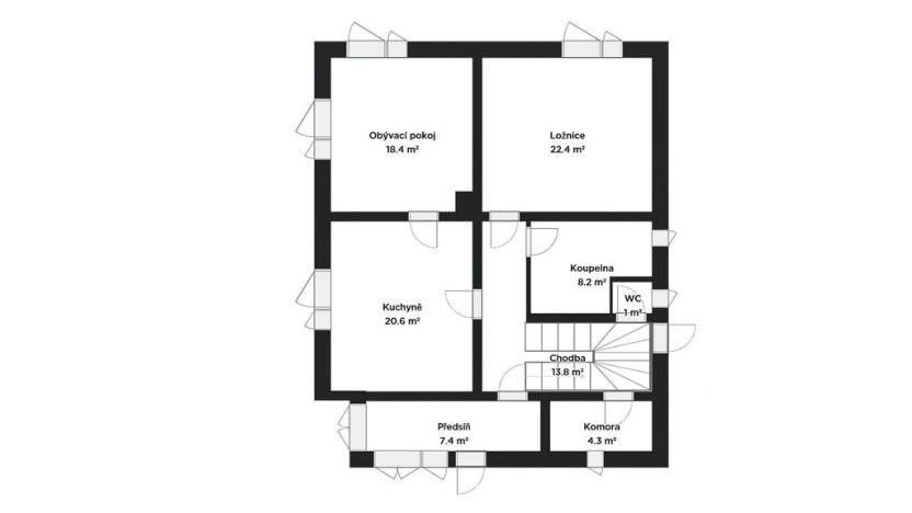 Prodej rodinného domu, Dalečín, 151 m2