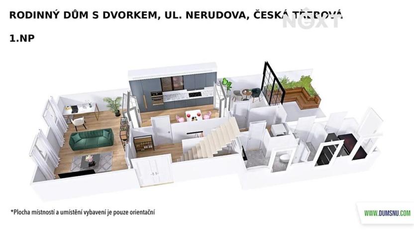 Prodej rodinného domu, Česká Třebová, Nerudova, 60 m2