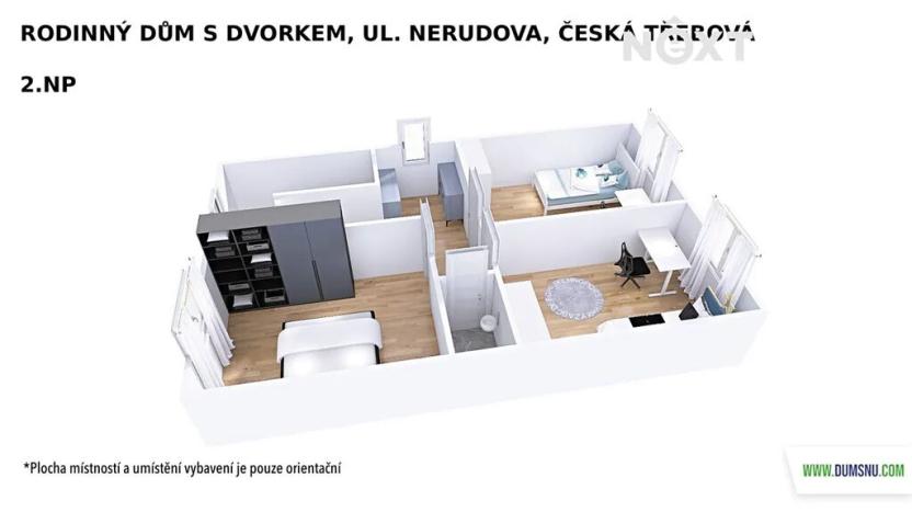 Prodej rodinného domu, Česká Třebová, Nerudova, 60 m2