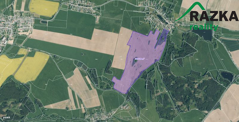 Prodej pole, Chodský Újezd, 387228 m2