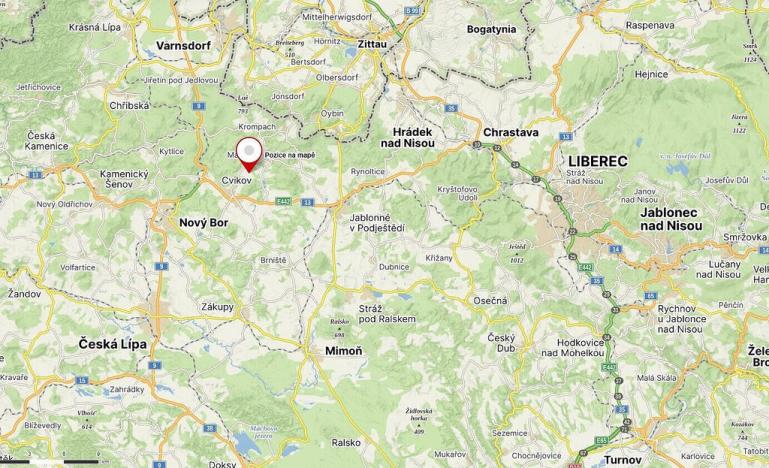 Prodej pole, Cvikov - Trávník, 16894 m2