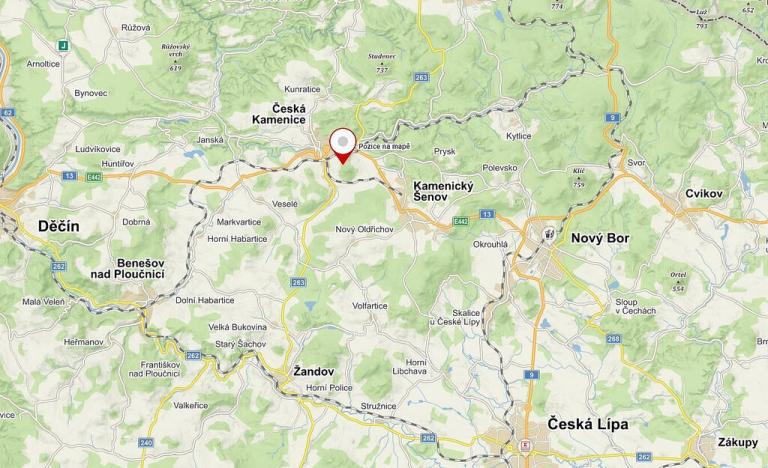 Prodej pole, Česká Kamenice - Horní Kamenice, 5161 m2