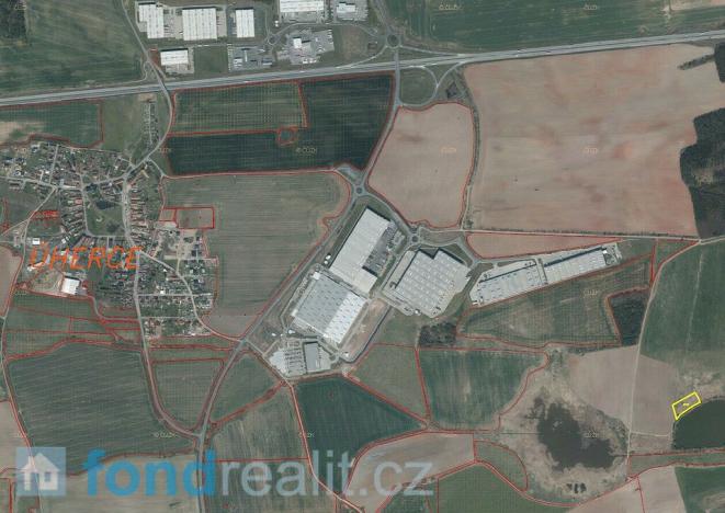 Prodej pole, Úherce, 4035 m2