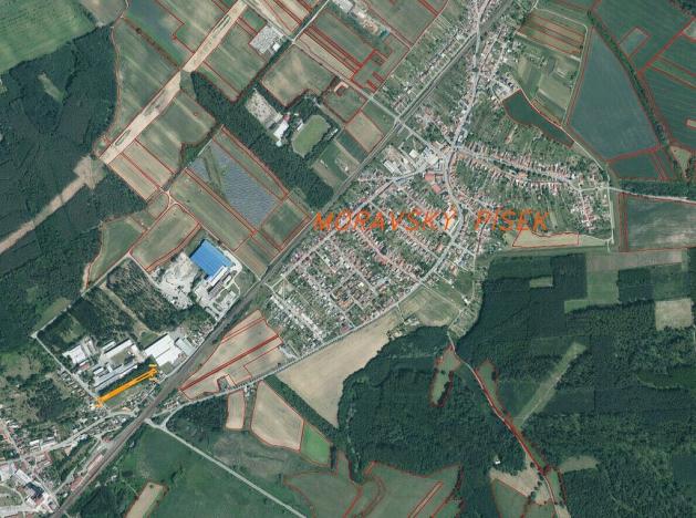 Prodej pozemku, Moravský Písek, 2722 m2