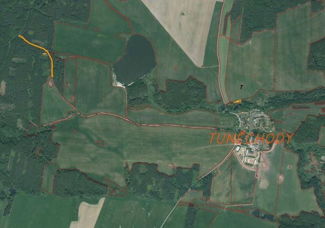 Prodej pozemku, Kladruby - Tuněchody, 2230 m2
