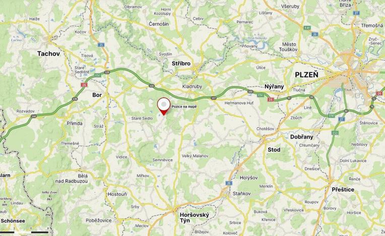 Prodej pozemku, Kladruby - Tuněchody, 2230 m2