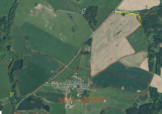 Prodej pole, Chodský Újezd - Nahý Újezdec, 25088 m2