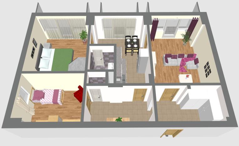 Pronájem bytu 3+1, Most, M. G. Dobnera, 63 m2