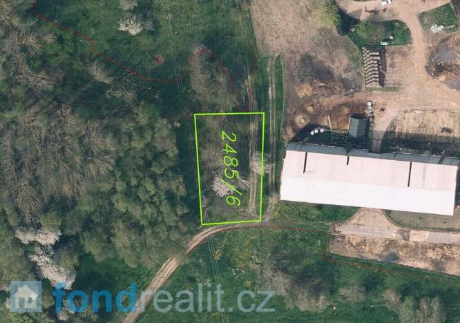 Prodej pozemku, Cvikov, 1017 m2