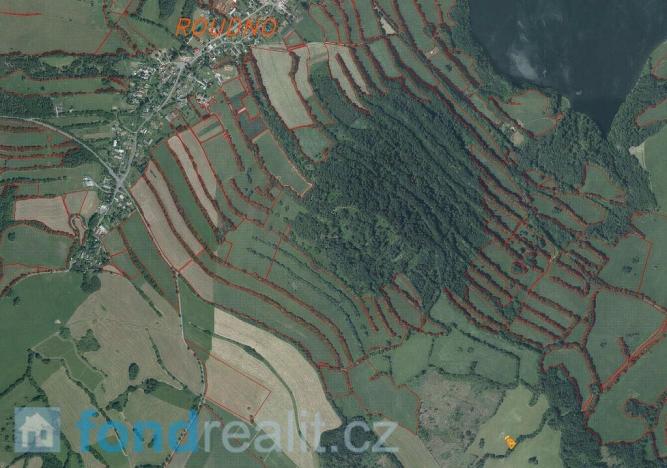 Prodej pole, Roudno, 611 m2